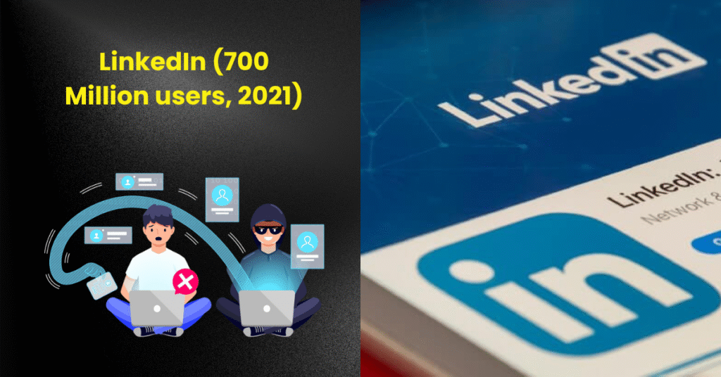 LinkedIn (700 million users 2021)