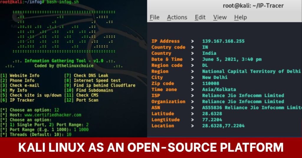 picture showing "Kali Linux as an Open-Source Platform"