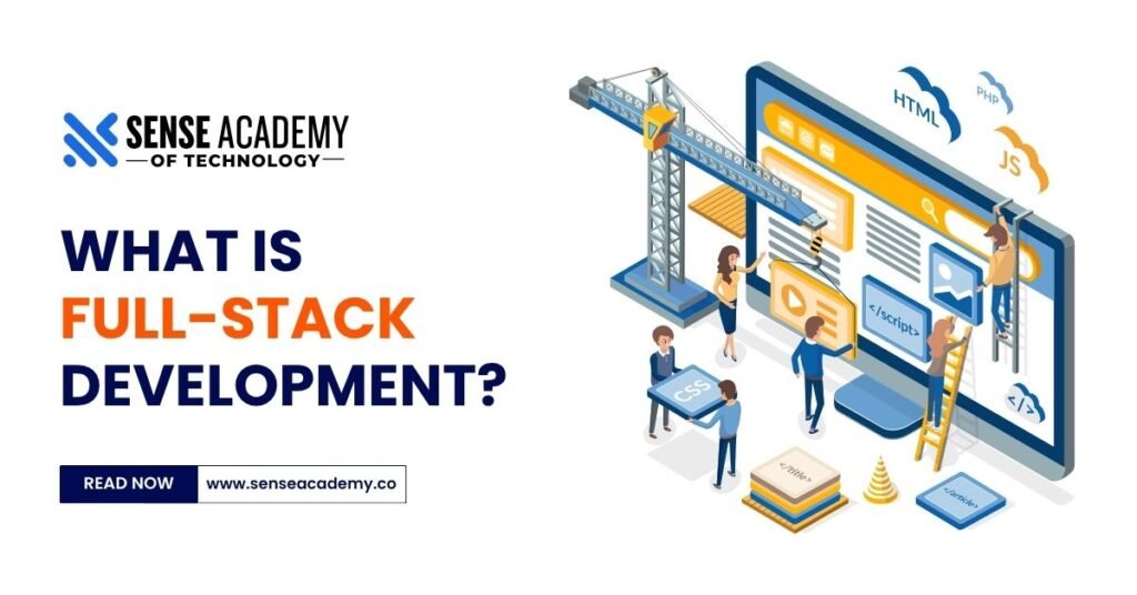 Image showing "What is Full-Stack Development?"