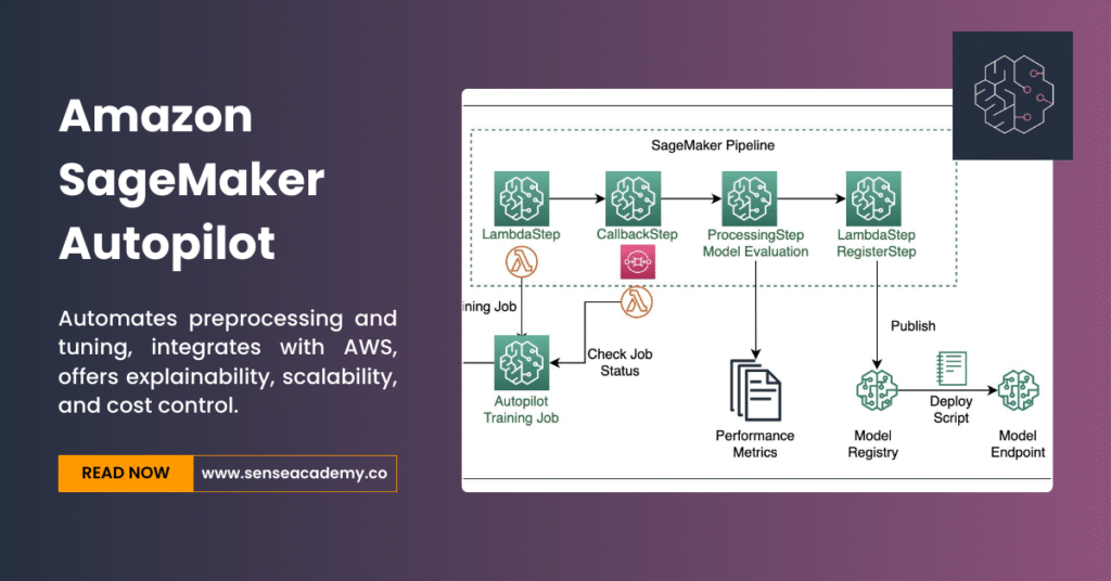 Picture showing "Amazon SageMaker Autopilot"tool