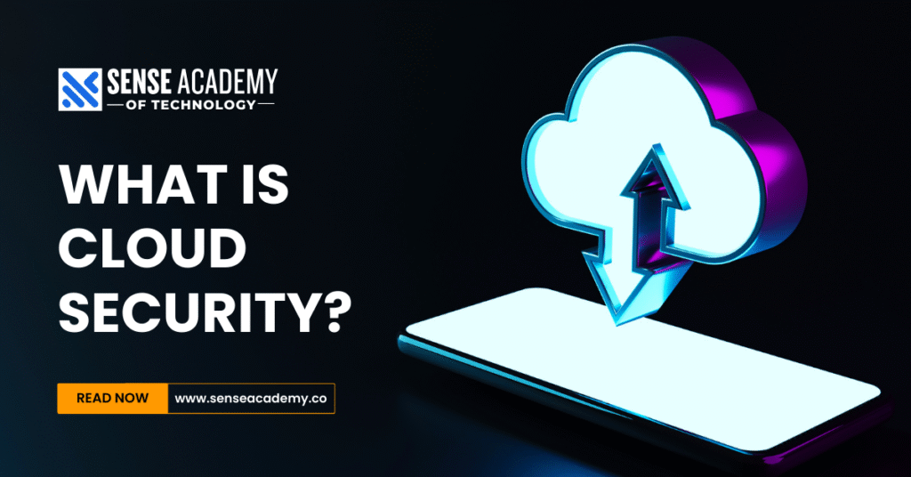 Picture showing "What is Cloud Security?"