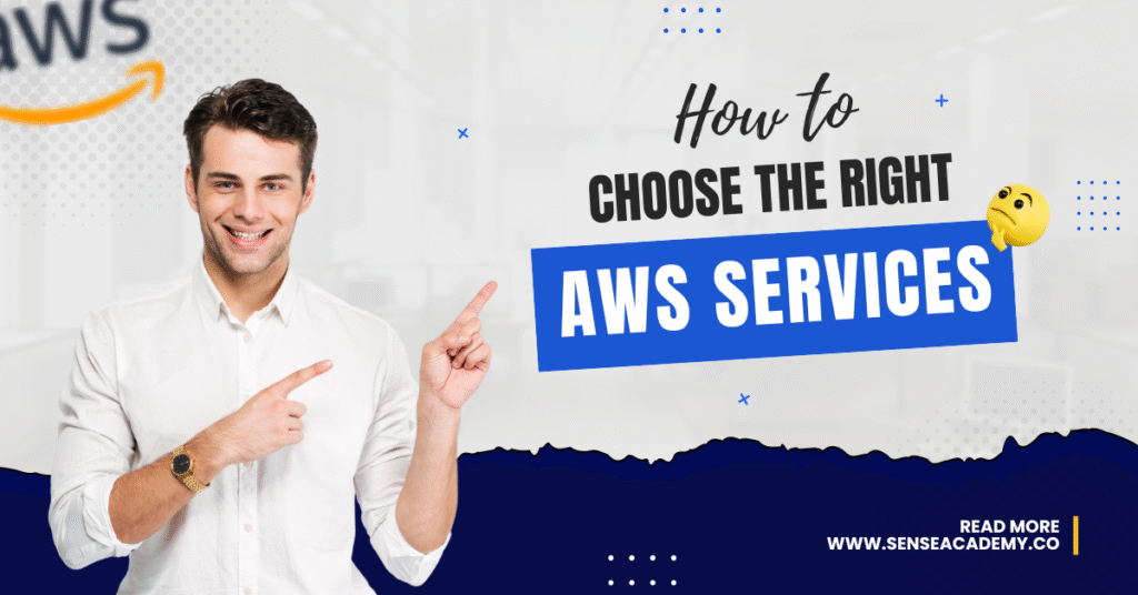 Image showing "How to choose the Right AWS Services"