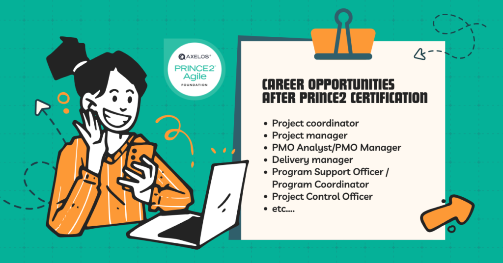 Image showing "Career opportunities after PRINCE2 Certification"